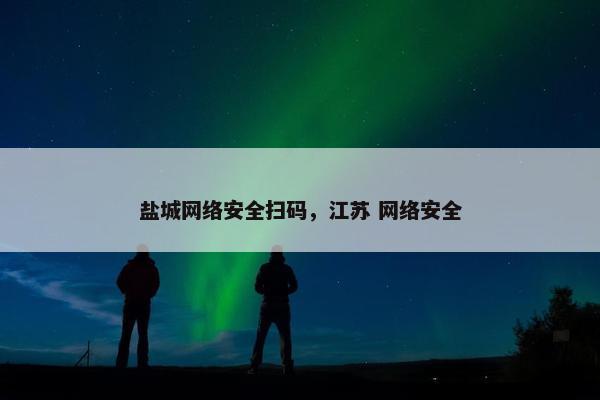 盐城网络安全扫码，江苏 网络安全