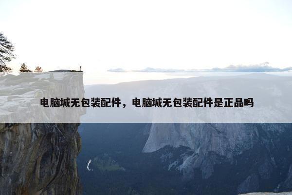 电脑城无包装配件,电脑城无包装配件是正品吗 电脑城无包装配件,电脑城无包装配件是正品吗