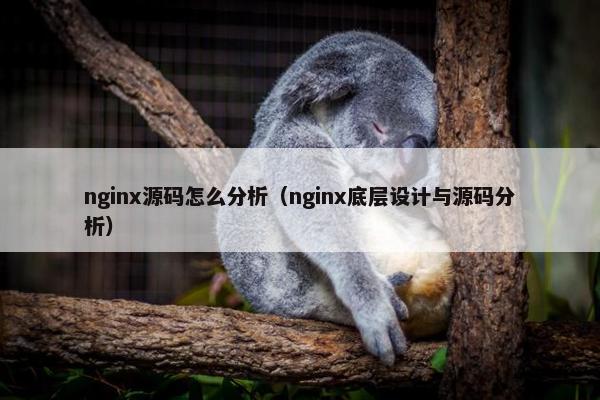 nginx源码怎么分析(nginx底层设计与源码分析) nginx源码怎么分析(nginx底层设计与源码分析)