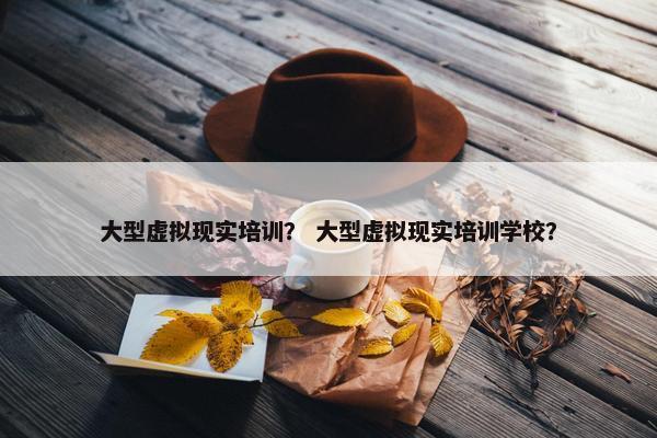 大型虚拟现实培训？ 大型虚拟现实培训学校？
