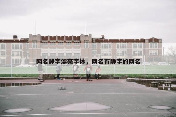 网名静字漂亮字体,网名有静字的网名 网名静字漂亮字体,网名有静字的网名