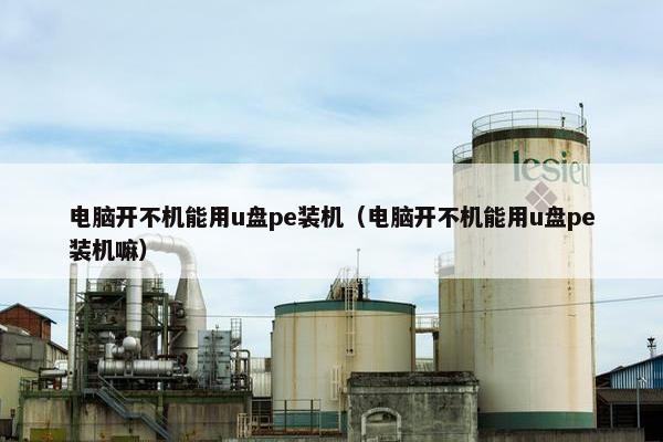 电脑开不机能用u盘pe装机（电脑开不机能用u盘pe装机嘛）