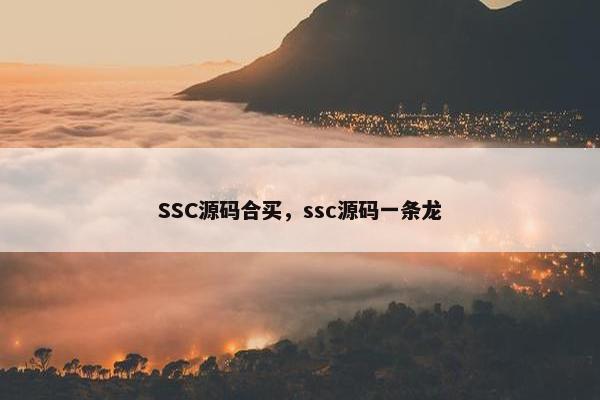 SSC源码合买，ssc源码一条龙